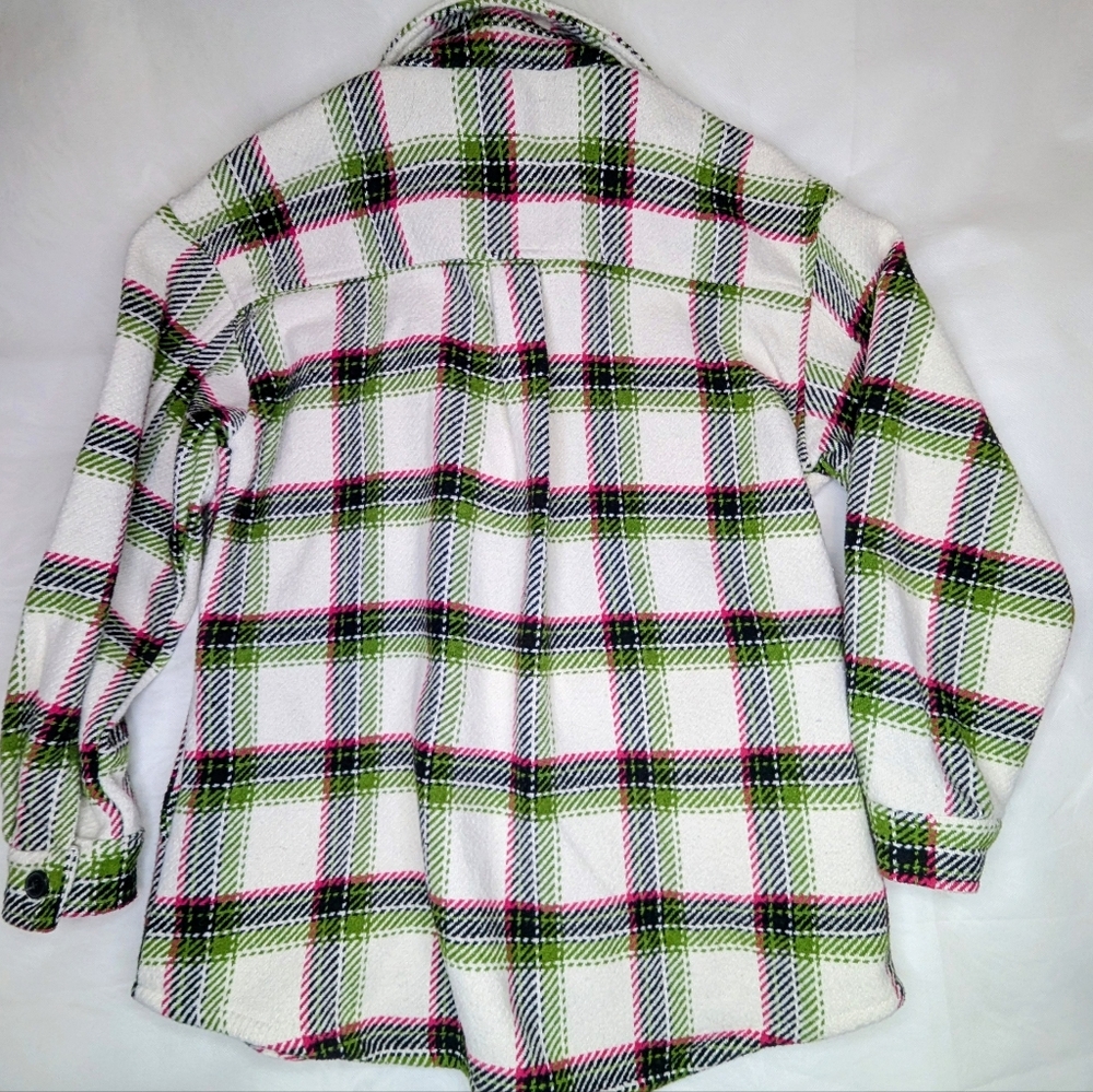 Ultra Flirt Shacket Cozy Flannel Oversized - Picture 3 of 9